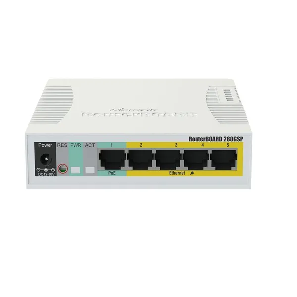 Коммутатор MikroTik Cloud Smart Switch RB260GSP