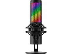 Микрофон геймерский HyperX QuadCast 2 S, Omni/Uni/Bi, USB-A, 3м, NGenuity, RGB, чорний фото