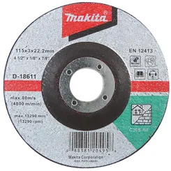 Зачистний диск по каменю Makita 125 мм 24R (D-18518) / 5 шт фото
