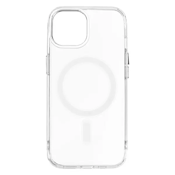 Чохол 2Е Basic для iPhone 15, Transparent MagSafe Cover, прозорий