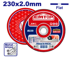 Відрізний диск EMTOP EACD202303, 230х2.0 мм фото