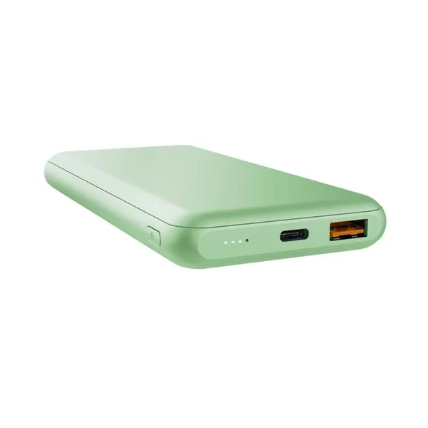 Портативное зарядное устройство power bank Trust Redoh, 10000мА·год, USB-A/2хUSB-C, 18W, QC 3.0, PD, зеленый