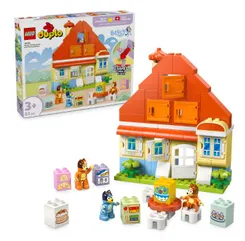 Конструктор LEGO DUPLO Bluey Семейный дом Блуи с игрой на запоминание фото
