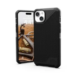 Чохол UAG для iPhone 15 Plus, Metropolis LT Magsafe, Kevlar Black фото