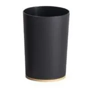 Стакан для зубных щеток ARDESTO Minimalism 7.8x11.3см, полипропилен, бамбук, черный