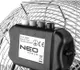 Вентилятор підлоговий Neo Tools, професійний, 50 Вт фото №3