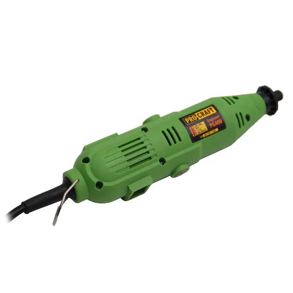 Ручний гравер в кейсі Procraft PG-400 з насадками та гнучким валом купити в Україні
