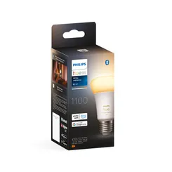 Лампа умная Philips Hue E27, 11W(60Вт), 2200K-6500K, Tunable white, ZigBee, Bluetooth, диммирование фото