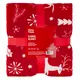 Плед ARDESTO Christmas Flannel 160х200см, 100% полиэстер, олени, красный