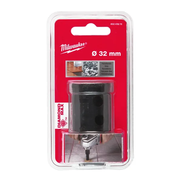 Коронка алмазна Diamond Max MILWAUKEE, O32мм цена в Украине