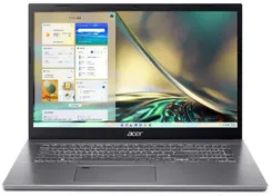 Ноутбук Acer Aspire 5 A517-53 17.3" FHD IPS, Intel i7-12650H, 16GB, F512GB, UMA, Lin, сірий фото