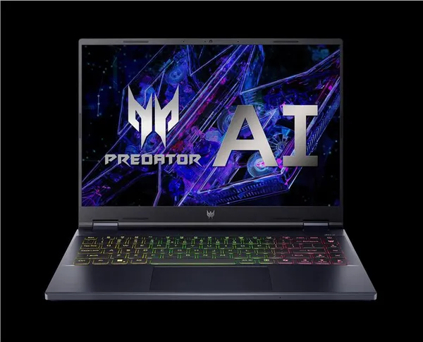 Ноутбук Acer Predator Helios Neo 14 PHN14-51 14.5" WQXGA IPS, Intel U9-185H, 32GB, F1TB, NVD4070-8, Lin, черный