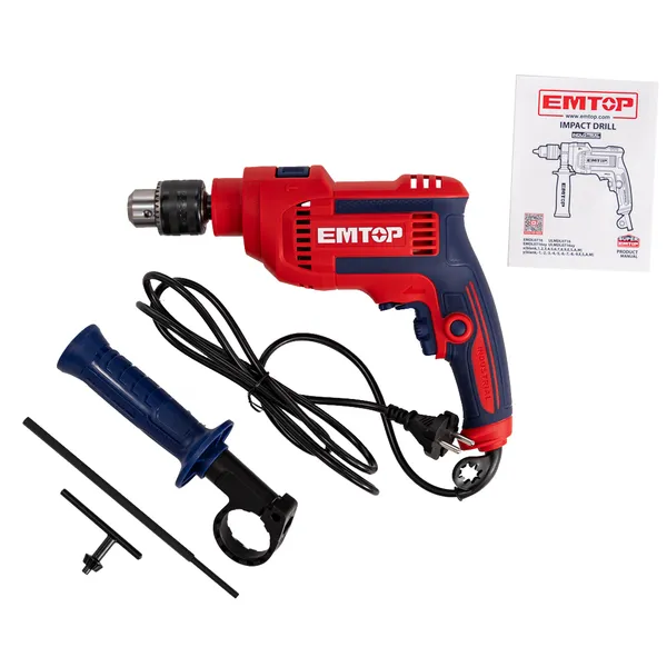 Дрель ударная EMTOP EMDL0716