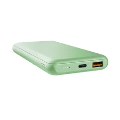Портативное зарядное устройство power bank Trust Redoh, 10000мА·год, USB-A/2хUSB-C, 18W, QC 3.0, PD, зеленый фото