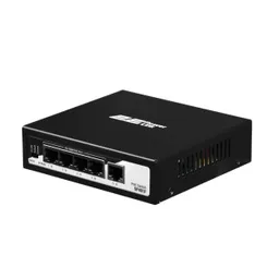 Коммутатор 2E PowerLink SP401F 5xFE (4xPoE, 1xUplink), 55Вт, Неуправляемый фото