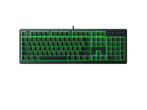 Клавіатура мембранна Razer Ornata V3 X 104key, USB-A, EN/UK, RGB, чорний