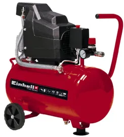 Компрессор воздушный Einhell TC-AC 190/24/8, 1500Вт, 24л, 160л/мин, 8бар. фото