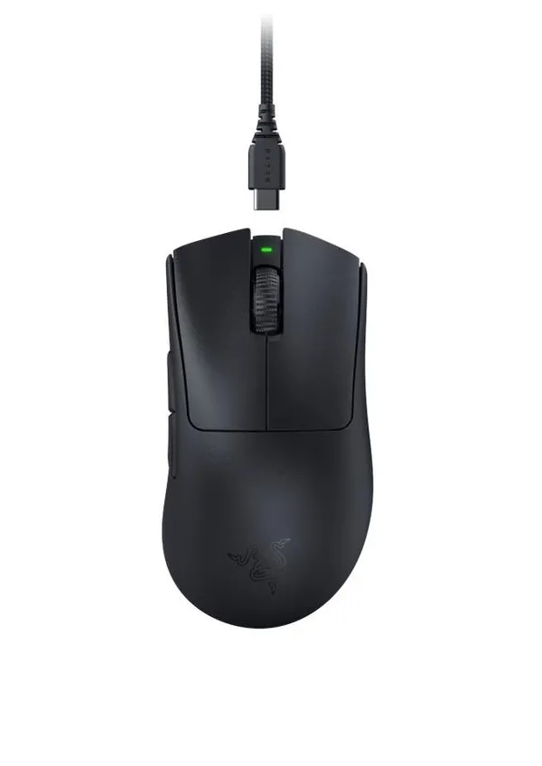 Мышь Razer Deathadder V3 Pro, USB-A/WL/BT, чёрный