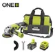 Шліфмашина кутова акумуляторна RYOBI, M18 M18 R18AG-140S, діаметр 115мм (ЗП+1 акум.x 4.0Aг, сумка)