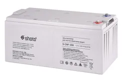 Акумуляторна батарея SHOTO 6CNF, 12V, 200 Ah, GEL-CARBON фото