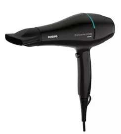 Фен Philips DryCare, 2100Вт, режимов-4, иониз-я, хол. обдув, черный фото