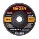 Диск лепестковый 125 мм, Р80, T27 Procraft FD125P80T27 упаковка 10 шт
