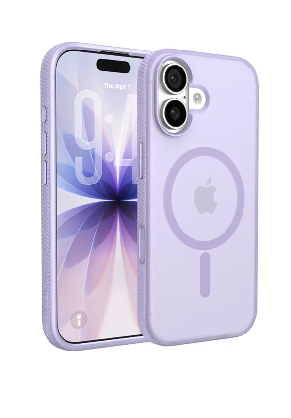Чехол Belkin для iPhone 17, Magnetic Protective Grip, Lavender