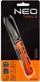 Нож складной с фиксатором Neo Tools, с лезвием 8,5 см для разрезания ремней из стали 440, чехол, 110 г фото №2