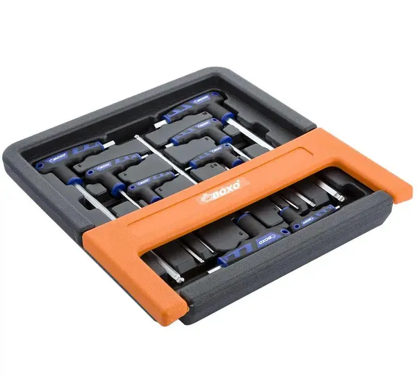 Ключи шестигранные Т-типа BOXO 8шт цена в Украине