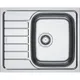 Мойка кухонная Franke Spark, нерж.сталь, прямоуг., с крылом, 620х500х160мм, чаша- 1, накладная, SKL 611-62, нерж декор