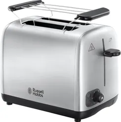 Тостер Russell Hobbs Adventure850Вт, металл, серебристый фото