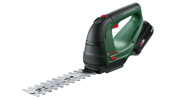 Ножницы для травы аккумуляторные Bosch AdvancedShear 18В-10 + насадка кусторез 10/20см шаг реза 8мм 1.85кг купить в Украине