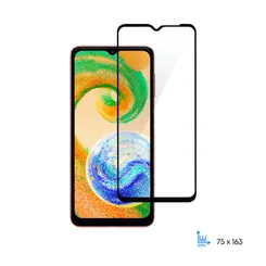 Захисне скло 2E для Samsung Galaxy A04-A04s (A045-A047), 2.5D FCFG, (1 Pack), чорна рамка фото