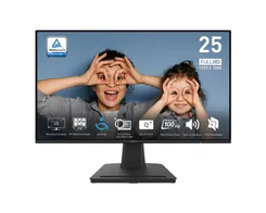 Монитор MSI 24.5" PRO MP252 HDMI, DP, MM, IPS, 100Hz, 1ms, sRGB 100%, AdaptiveSync фото