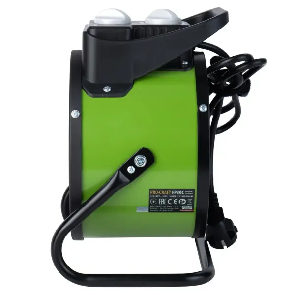 Керамічний тепловентилятор 3 кВт Procraft FP30C теплопушка ціна в Україні