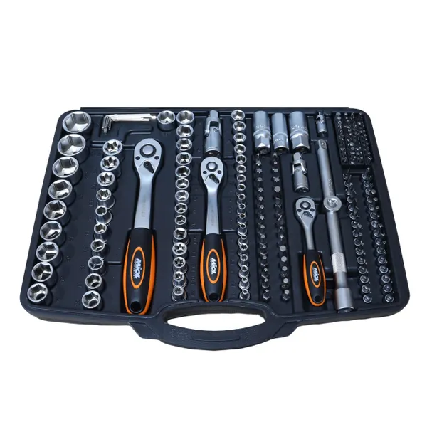 Набор инструментов 219 ед. (1/2", 1/4", 3/8") MIOL 58-030 купить в Украине