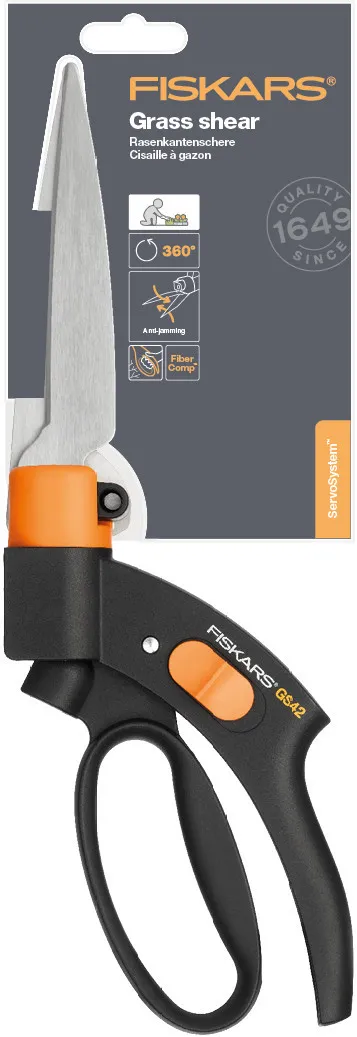 Ножиці для трави Fiskars Servo-System GS42 фото №2