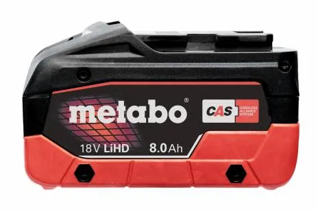 Аккумулятор Metabo LIHD 18В 8А·час 0.98кг купить в Украине