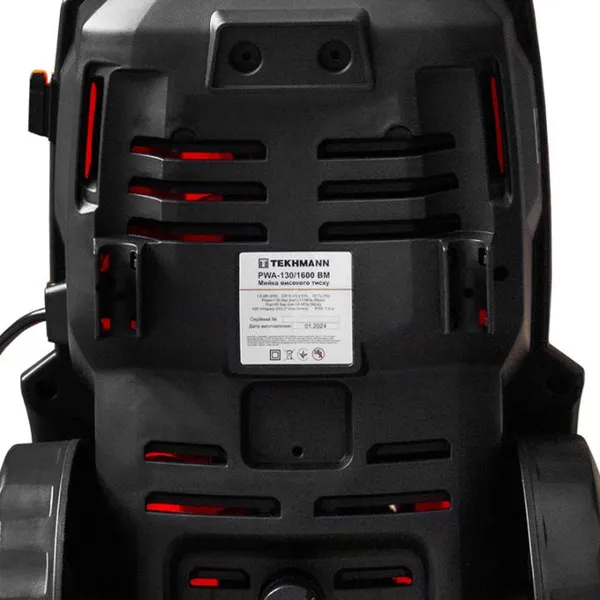 Мінімийка високого тиску Tekhmann PWA-130/1600 BM 1600Вт 130бар 420л/год шланг 5м 7кг купити онлайн