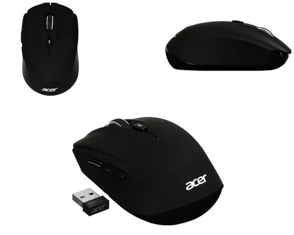 Миша Acer OMR050, WL/BT, чорний