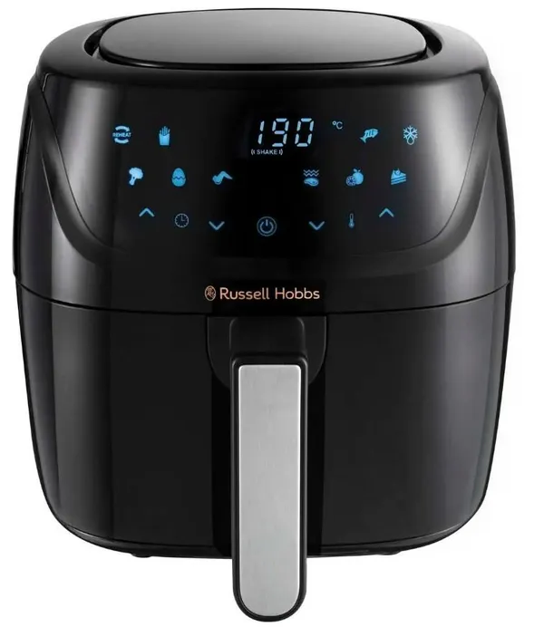 Мультипечь Russell Hobbs SatisFry Air Medium, 1350Вт, чаша-4л, сенсорное управл., алюминий/пластик, черно-серый