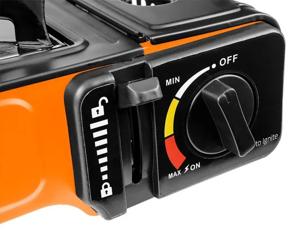 Плитка газовая портативная Neo Tools, 2.1 кВт, пьезорозжиг, 150 г/ч, кейс фото №3