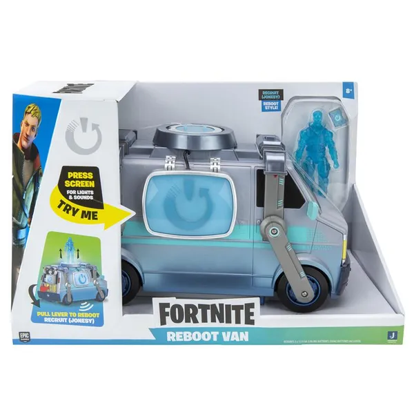 Игровой набор Fortnite Deluxe Feature Vehicle Reboot Van, Jonesy