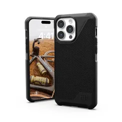 Чохол UAG для iPhone 15 Pro, Metropolis LT Magsafe, Kevlar Black фото