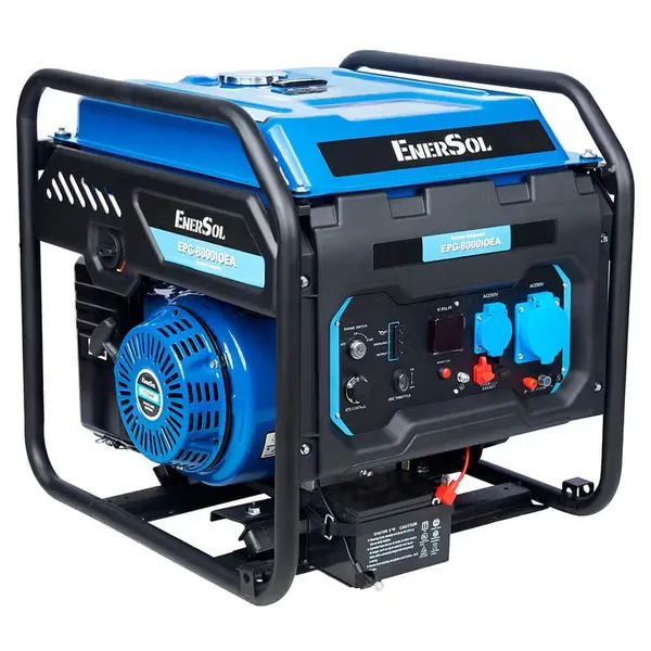 Генератор инверторный бензиновый EnerSol EPG-8000IOEA 230В 7/8кВт электростартер 70кг