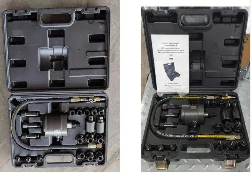 Пневматичний знімач форсунок з адаптерами Bass Polska BP-3181 ціна в Україні