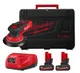 Шліфмашина ексцентрикова акумуляторна MILWAUKEE M12 FROS2.5-502X O150мм (ЗП+2акум.Х5Аг+HD кейс)