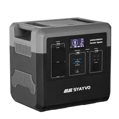 Портативная электростанция 2E Syayvo 2400 Вт, 2560 Вт/час, WiFi/BT фото