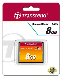 Карта пам'яті Transcend CF   8GB 133X фото