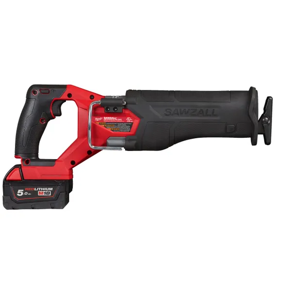 Купить Пила шабельна акумуляторна MILWAUKEE, M18 FHZ-502X (+зар.пр., 2 акум.Х 5Аг, HDкейс)